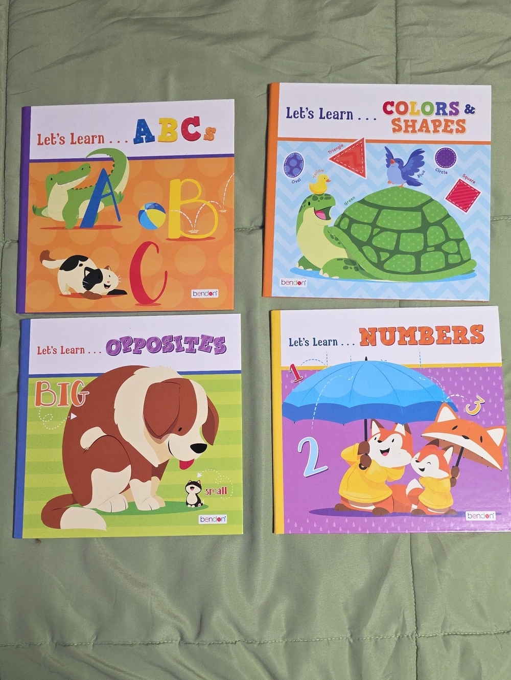 Children's Let's Learn Series- Set Of 4